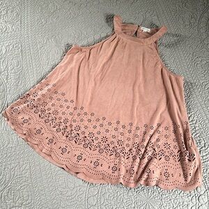 Skylar & Jade Suede Tank